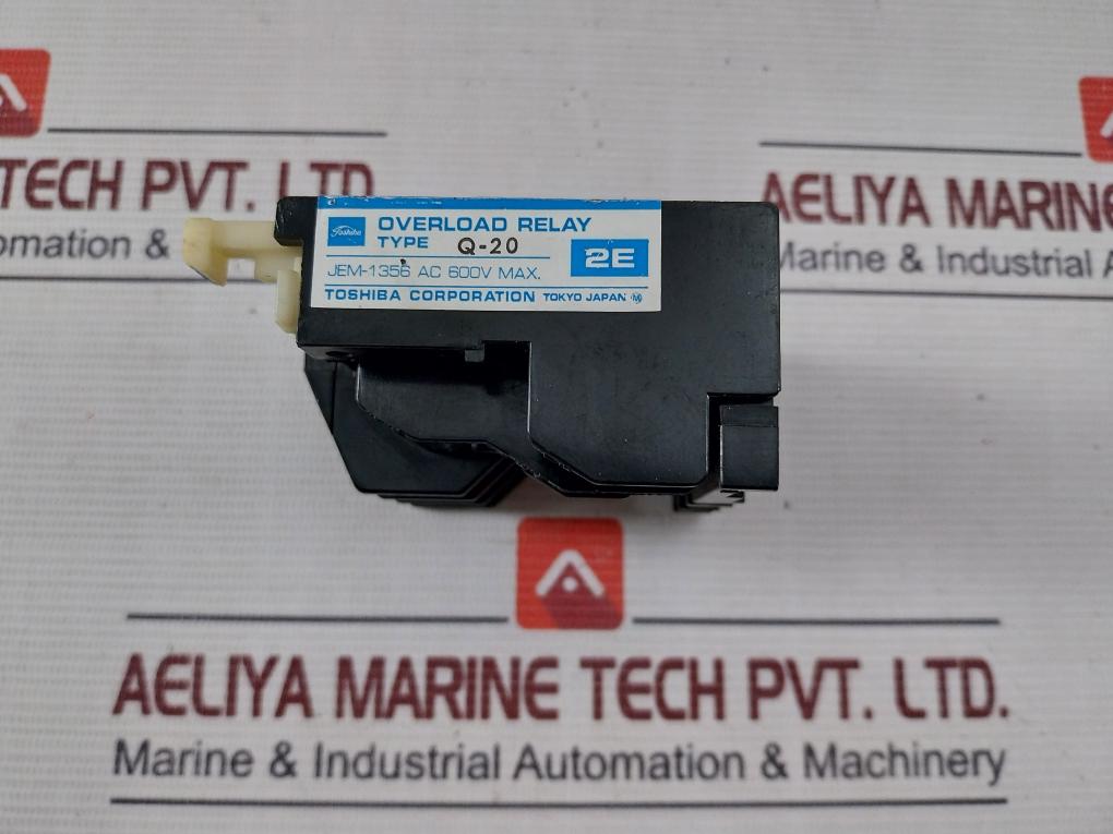 Toshiba Q-20 Overload Relay 2.5–3.9A Ac600V Max 3.27A