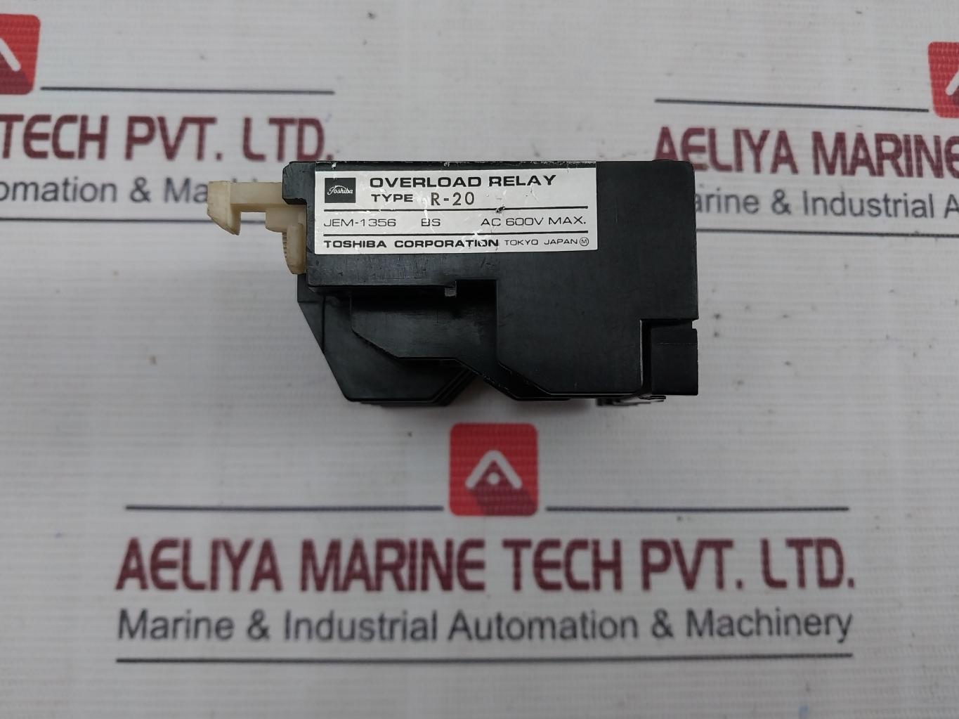 Toshiba R-20 Overload Relay Ac 600V 3.27A Jem-1356