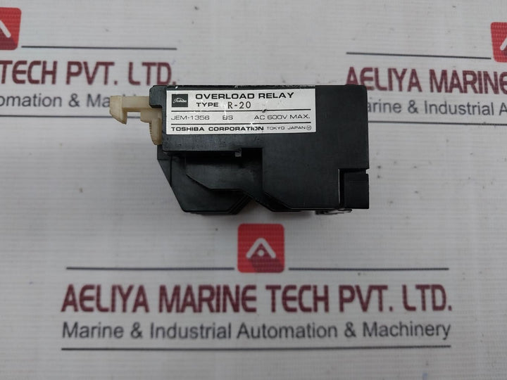 Toshiba R-20 Overload Relay Ac 600V 3.27A Jem-1356