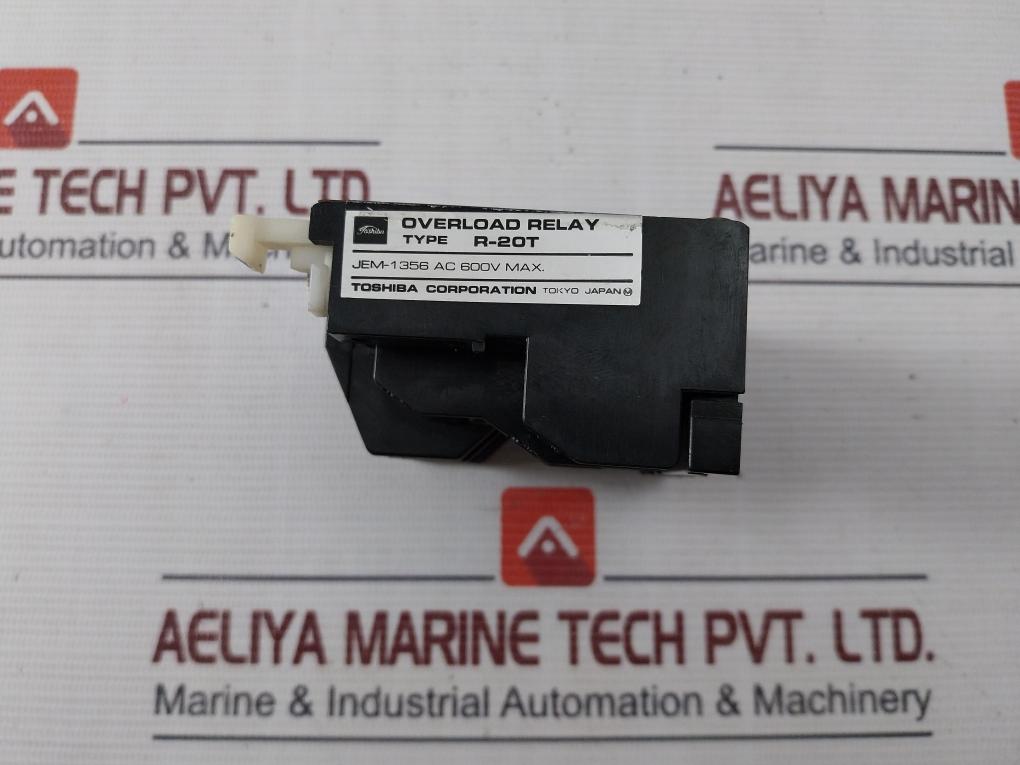 Toshiba R-20T Overload Relay 3.4–5.0A Ac600V 220/440V