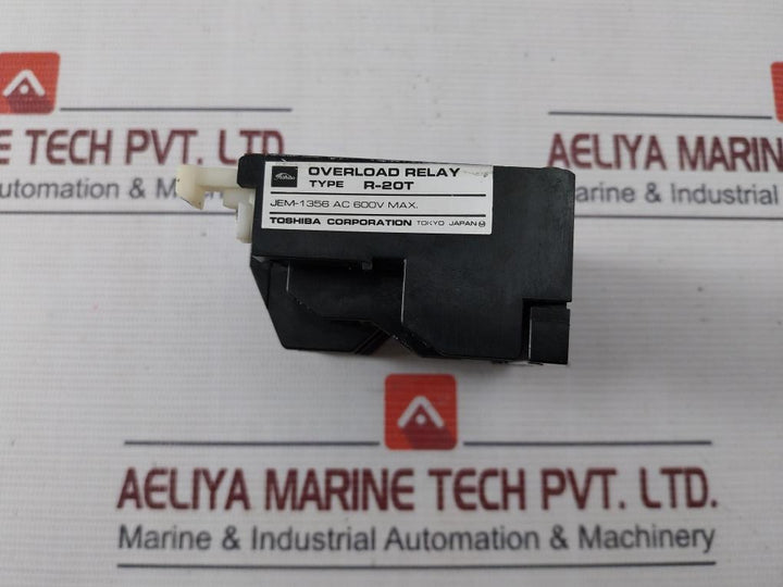 Toshiba R-20T Overload Relay 3.4–5.0A Ac600V 220/440V