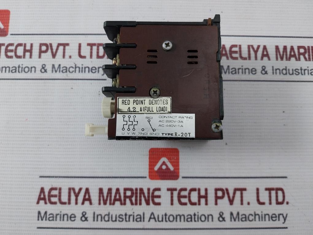 Toshiba R-20T Overload Relay 4.2A Ac440V-1A Jem-1356 Ac600V