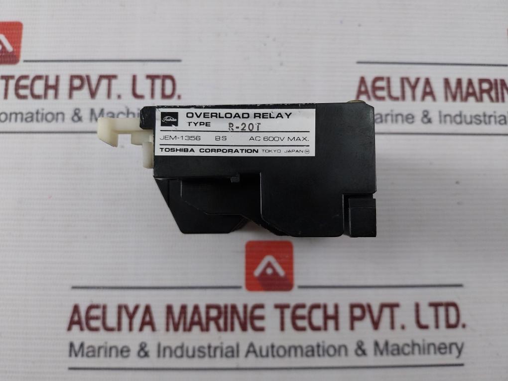 Toshiba R-20T Overload Relay 4.2A Ac440V-1A Jem-1356 Ac600V