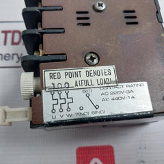 Toshiba R-20T Overload Relay 600V Ac 220V-3A 10.0A Jem-1356