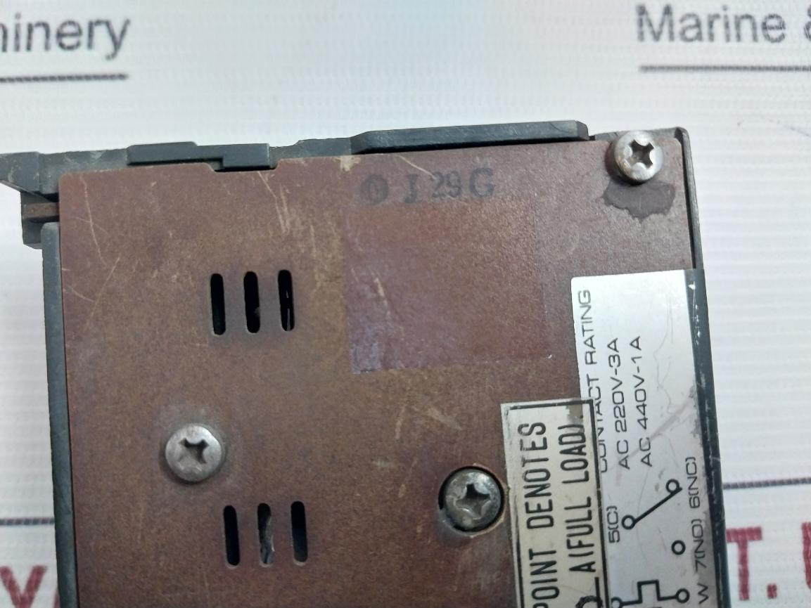 Toshiba R-20T Overload Relay 600V Ac 220V-3A 10.0A Jem-1356