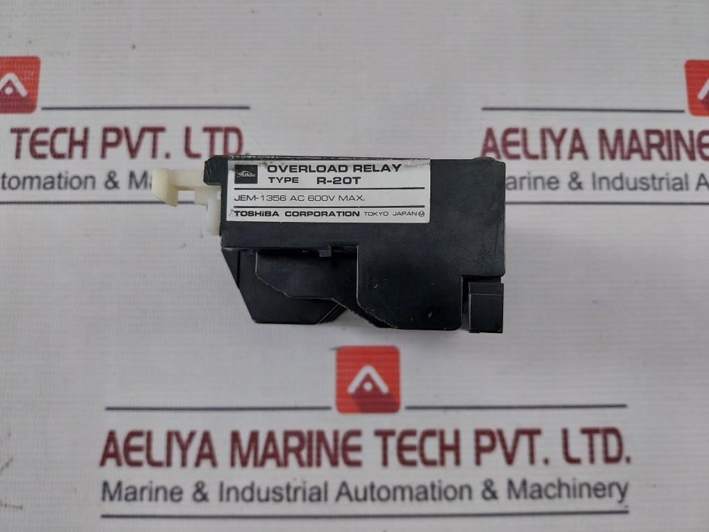 Toshiba R-20T Overload Relay Ac440V-1A 2.9A Ac600V Max Jem-1356