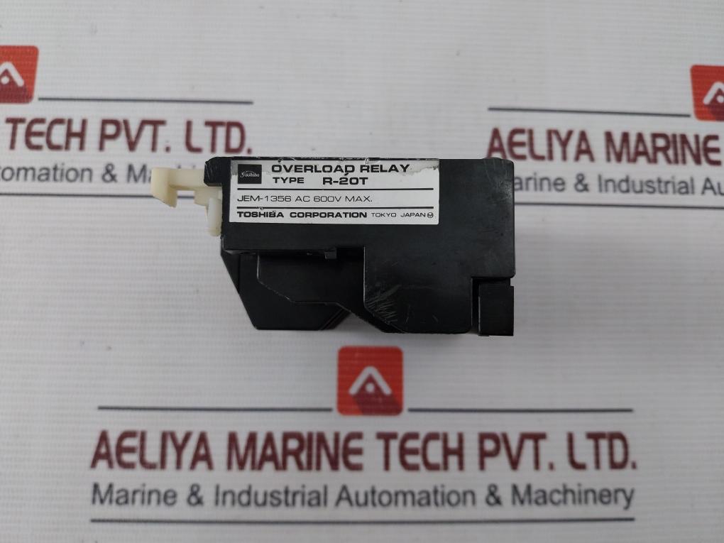 Toshiba R-20T Overload Relay Jem-1356 Ac 600V Max