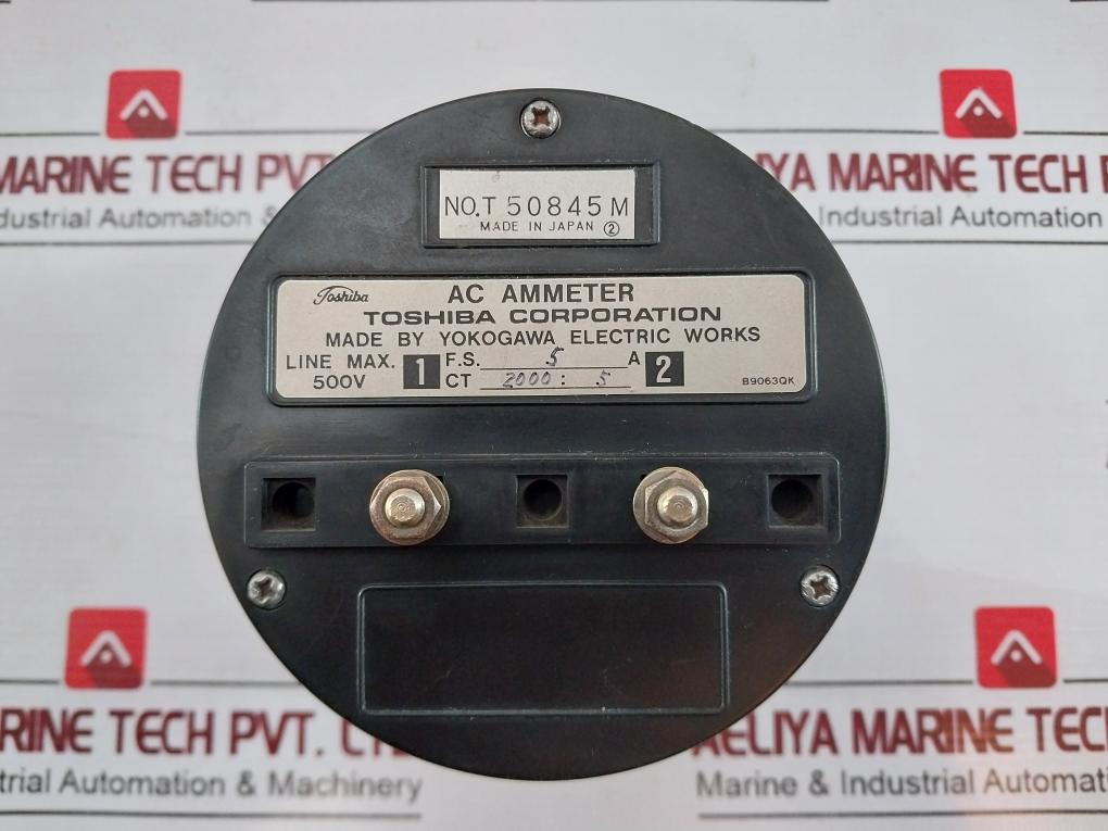 Toshiba Rf8-a Ac Ammeter Max.500V Class 1.5 B9063Qk