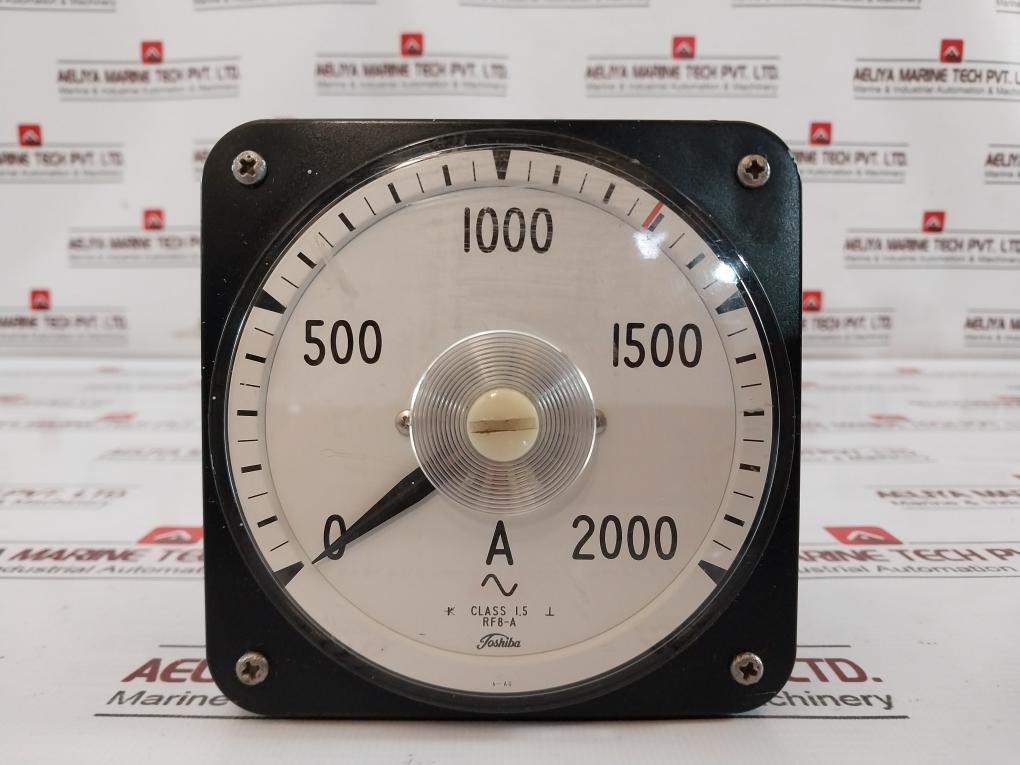 Toshiba Rf8-a Ac Ammeter Max.500V Class 1.5 B9063Qk