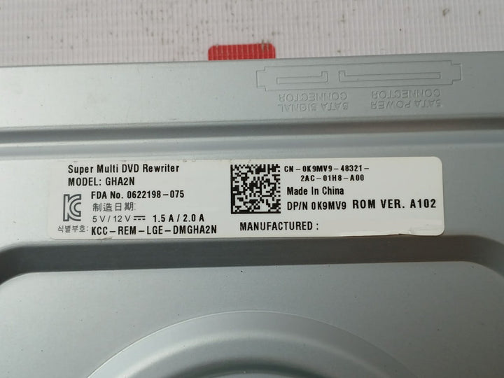 Toshiba Samsung Sh-216Bb/Debhf Internal Dvd Writer Drive 5V-1.0A E225119 Mez64307712
