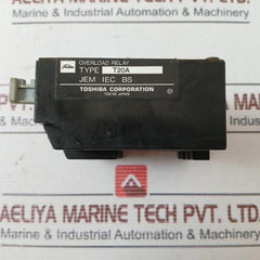 Toshiba T20A Overload Relay 3.6A Wf 18 3.0A
