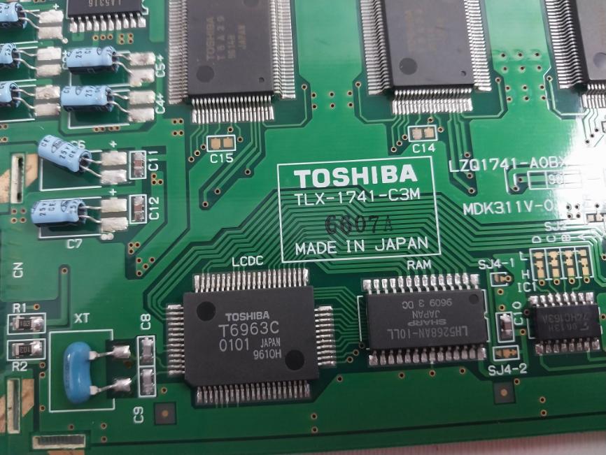 Toshiba Tlx-1741-c3M Circuit Board Lzq1741-a0Bx