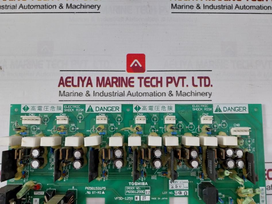 Toshiba Vf5D-1259 Pcb Drive Board 400V 250 Kw
