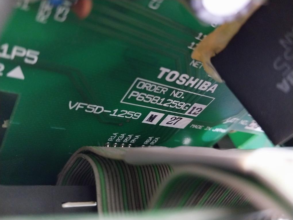 Toshiba Vf5D-1259 Variable Frequency Drive 250 Kw P6581259G