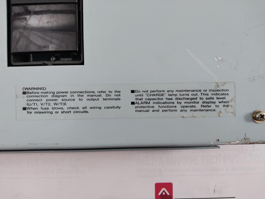 Toshiba Vf5D-1259 Variable Frequency Drive 250 Kw P6581259G