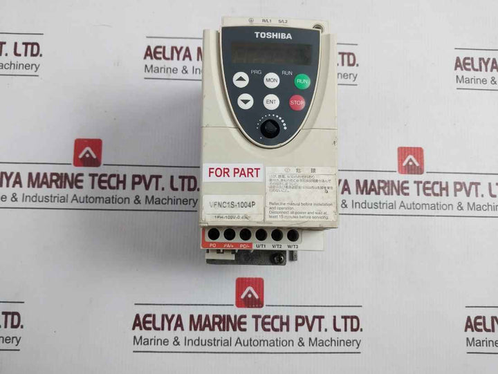 Toshiba Vfnc1S-1004P Industrial Inverter For Inductive Motor (Not Working)