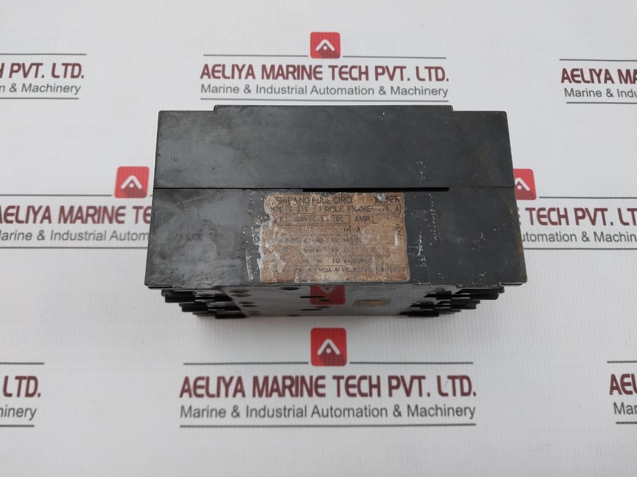 Toshiba No Fuse Circuit Breaker 3 Pole 460Vac 230Vdc 225A