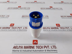 Total 013 Dust Proof Plug Ip44 16A-6H/220-250V, Iec309-2