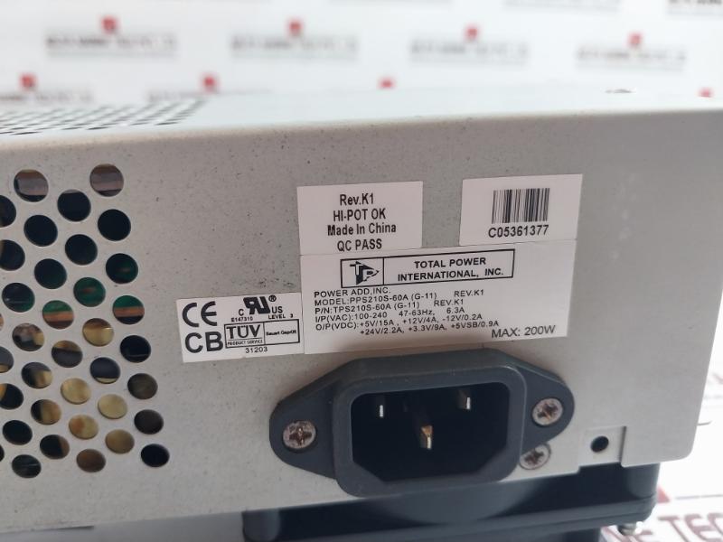 Total Pps210S-60A (G-11) Power Supply Unit Tps210S-60A