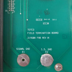 Totco 219508 Fab Field Termination Board 94V