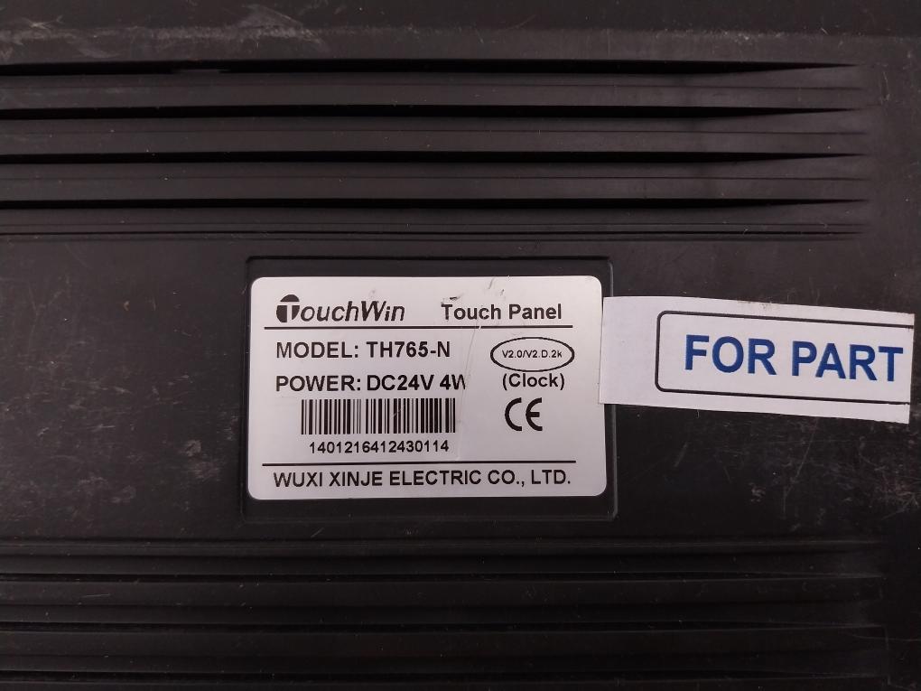 Touchwin Th765-n Hmi Touch Panel Dc24V 4W 1401216412430114
