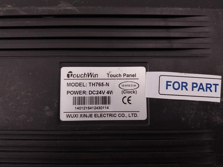Touchwin Th765-n Hmi Touch Panel Dc24V 4W 1401216412430114