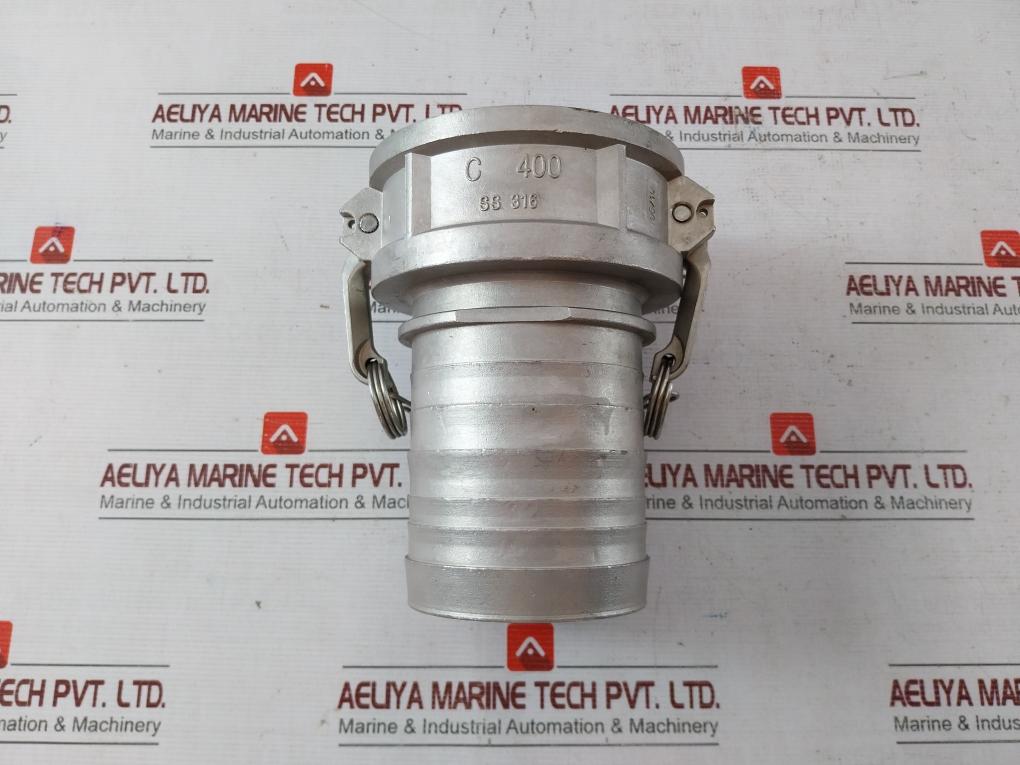Tough-tite C 400 Camlock Coupling Hose Shank Ss 316 06/10