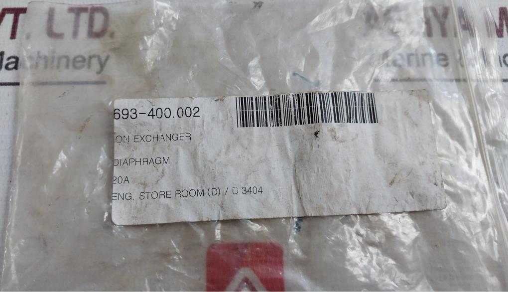 Toyo 20A Exchanger Diaphragm