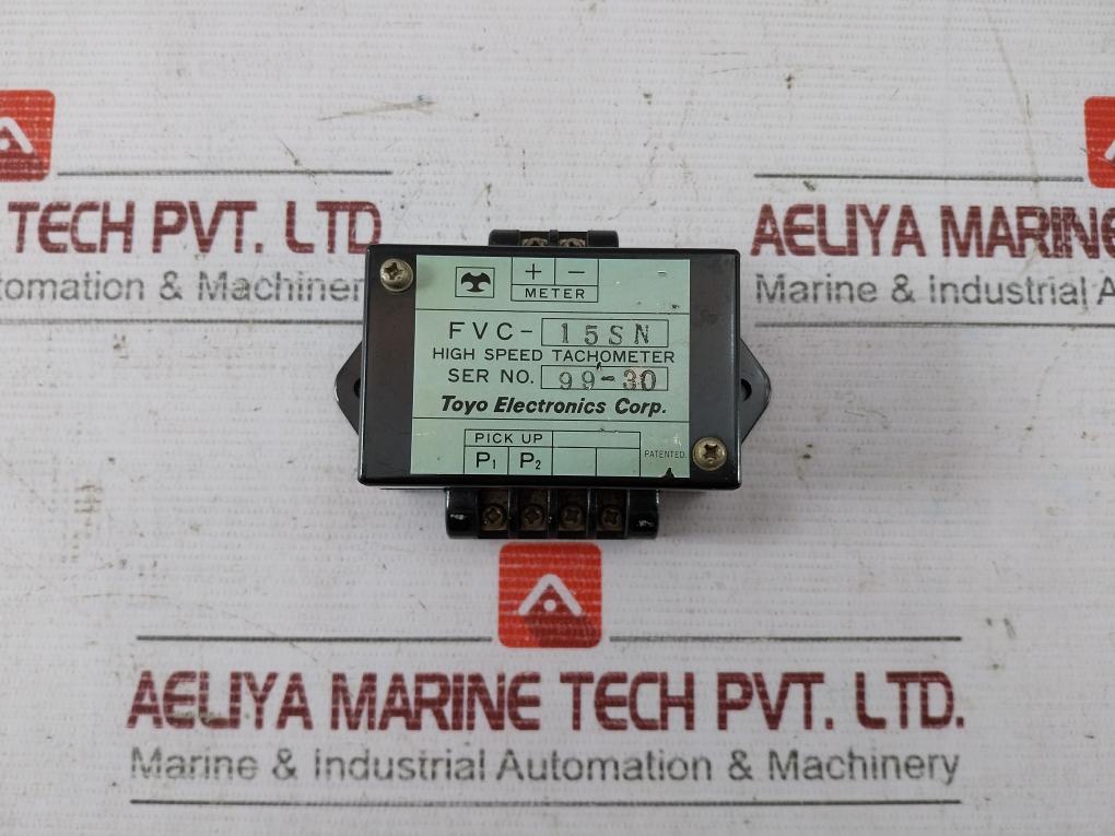 Toyo Electronics Fvc-15Sn High Speed Tachometer
