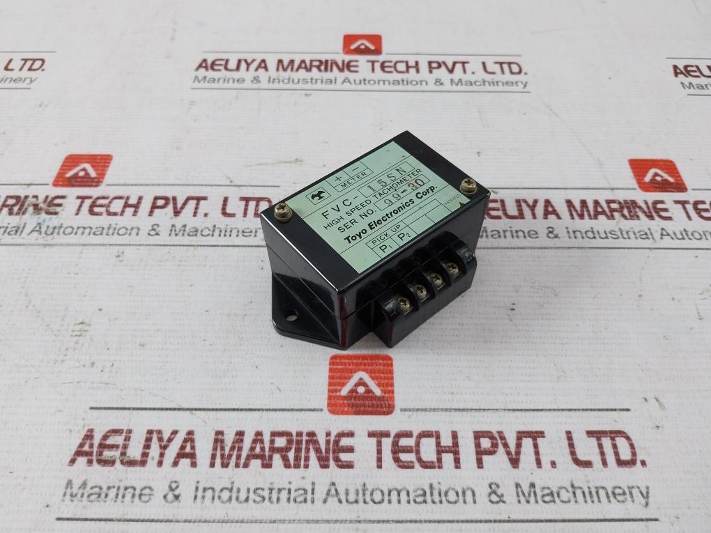 Toyo Electronics Fvc-15Sn High Speed Tachometer