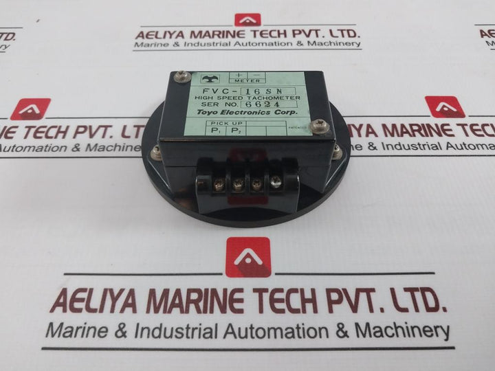 Toyo Electronics Fvc-16Sn High Speed Tachometer