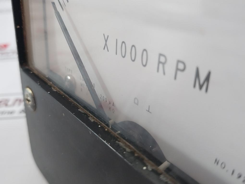 Toyo Electronics Lgf-110 High Speed Tachometer 0-18 X1000 Rpm 200 Ua 3 KΩ