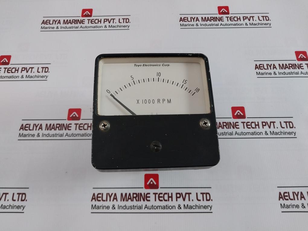 Toyo Electronics Lgf-110 High Speed Tachometer 0-18 X1000 Rpm 200 Ua 3 KΩ