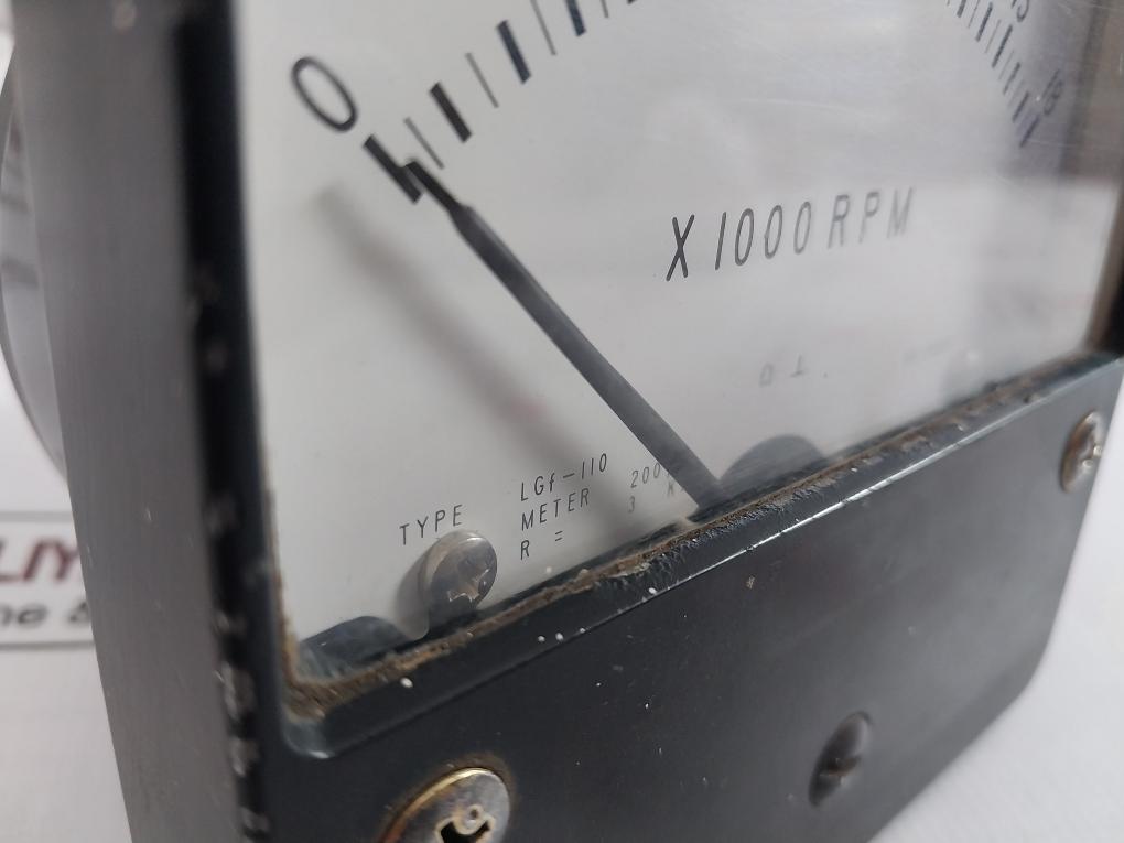 Toyo Electronics Lgf-110 High Speed Tachometer 0-18 X1000 Rpm 200 Ua 3 KΩ