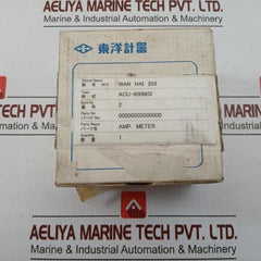 Toyo Keiki 120A/5A Ac Ammeter Acf-8