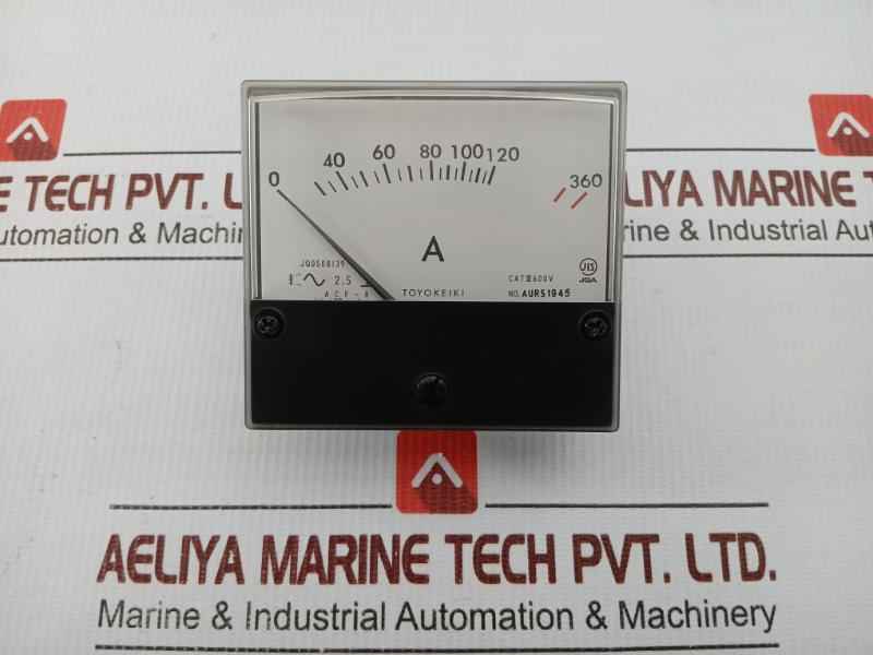 Toyo Keiki 120A/5A Ac Ammeter Acf-8