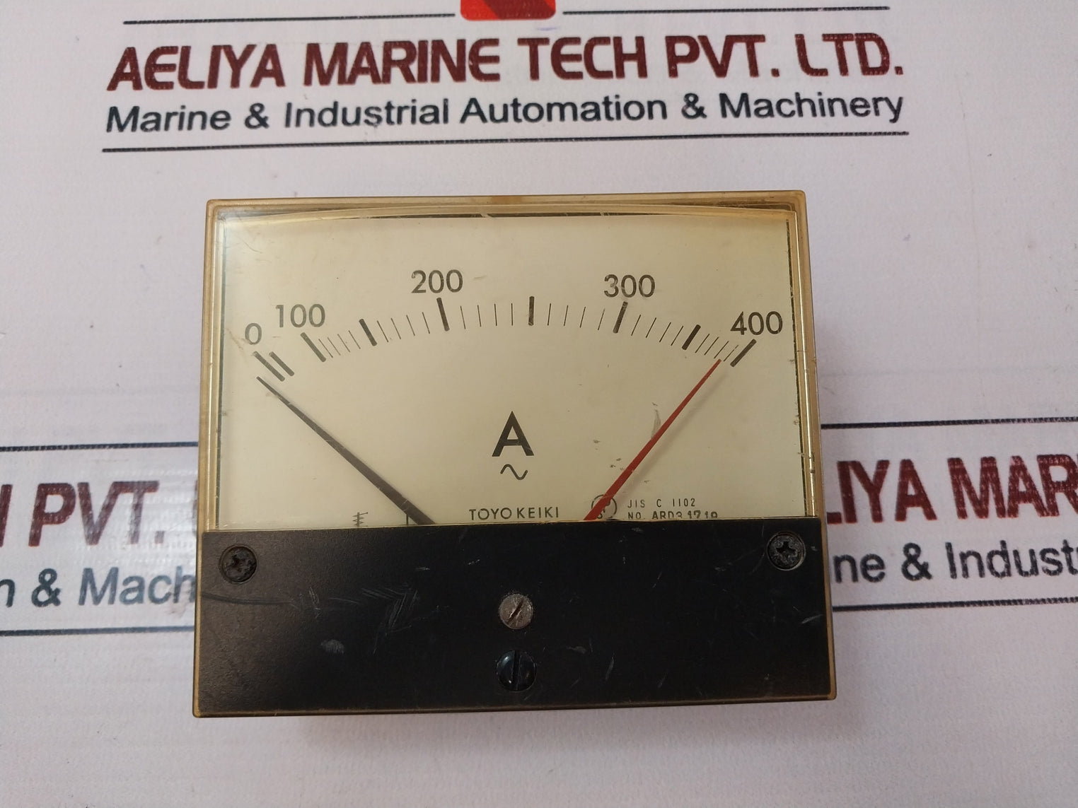 Toyo Keiki Acf-12N Ammeter 0-400 A~