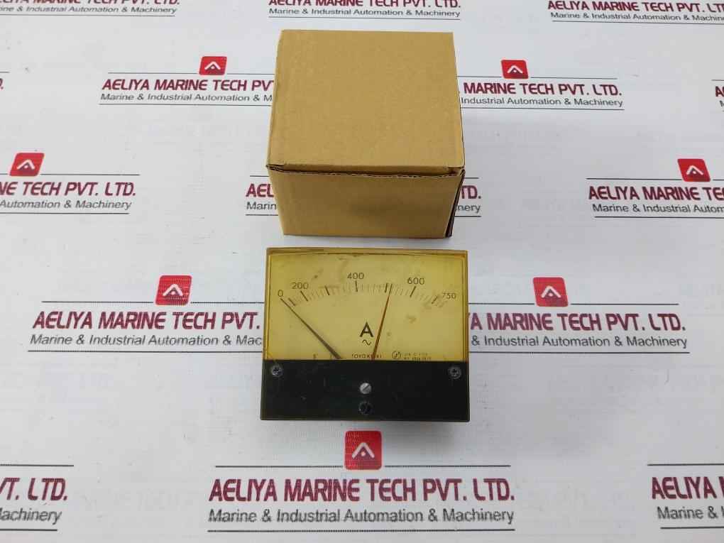 Toyo Keiki Acf-12N Ammeter 0-750A- 5A