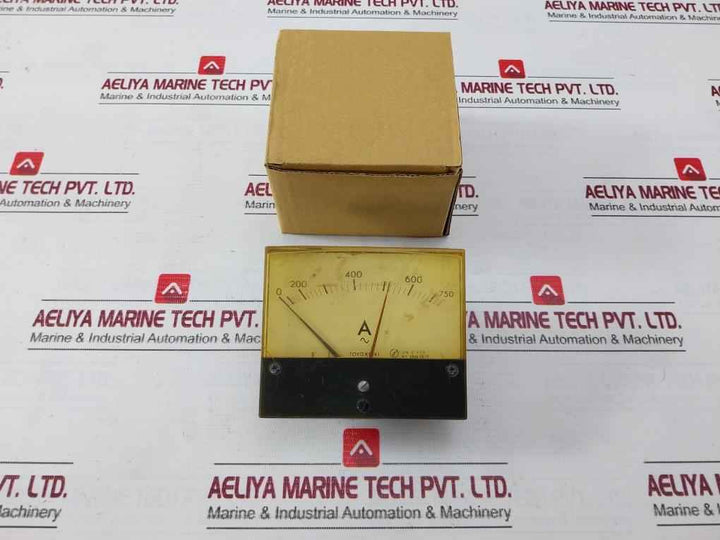Toyo Keiki Acf-12N Ammeter 0-750A- 5A