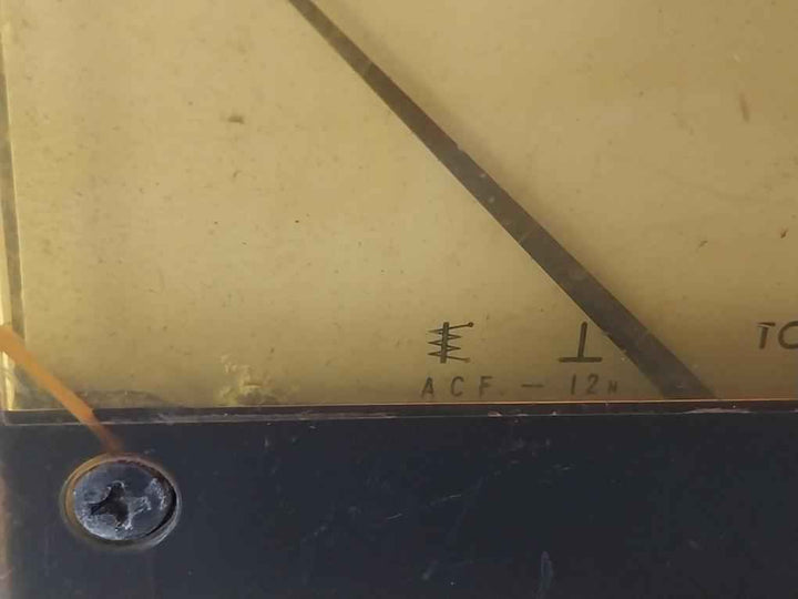 Toyo Keiki Acf-12N Ammeter 0-750A- 5A
