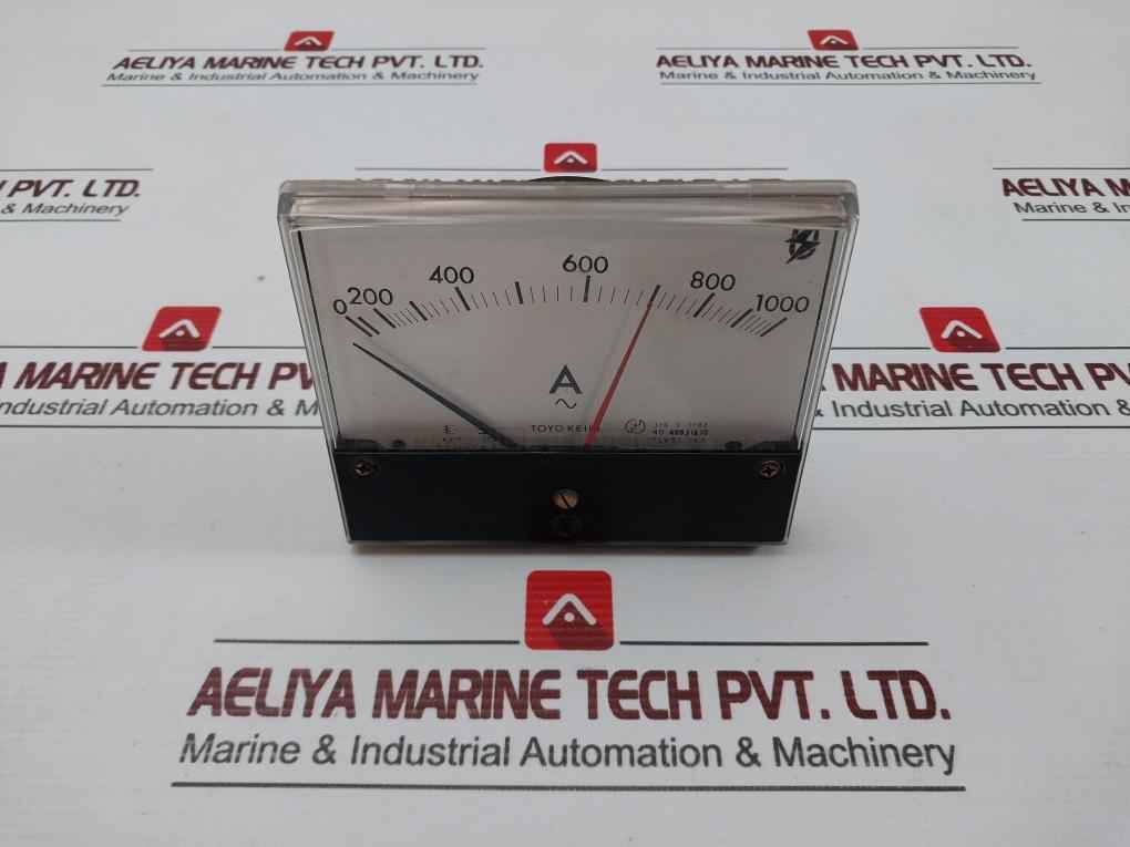 Toyo Keiki Acf-12N Ampere Meter 0-1000A