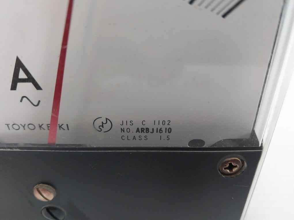Toyo Keiki Acf-12N Ampere Meter 0-1000A
