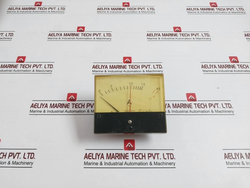 Toyo Keiki Acf-12Nb Ammeter Arhk3051 Class 1.5 0-15/45 A