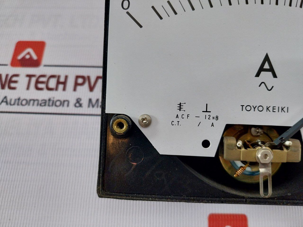 Toyo Keiki Acf-12Nb Ammeter Arhk3051 Class 1.5 0-15/45 A