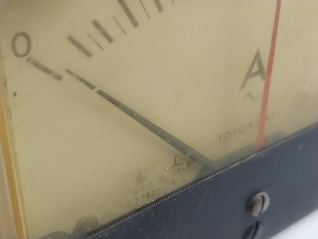 Toyo Keiki Acf-12Nb Ampere Meter Class 1.5 Arhk3052