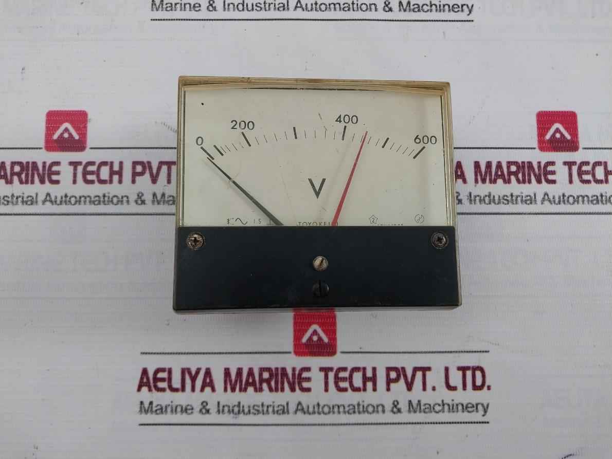 Toyo Keiki Acf-12Nb Voltmeter 460V 115V