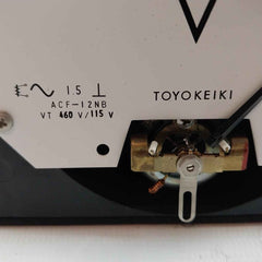 Toyo Keiki Acf-12Nb Voltmeter 460V 115V