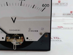 Toyo Keiki Acf-12Nb Voltmeter 460V 115V