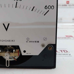 Toyo Keiki Acf-12Nb Voltmeter 460V 115V