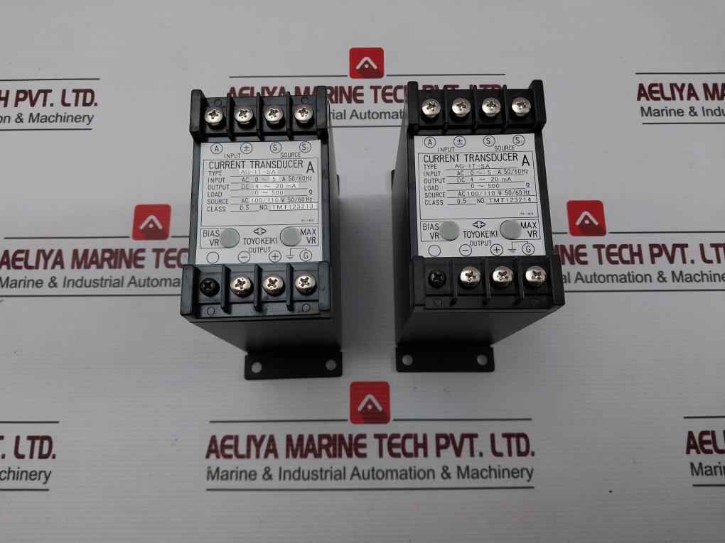 Toyo Keiki Ag-1T-sa Current Transducer 50/60Hz 100/110Vac